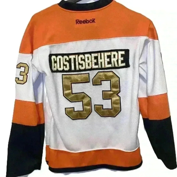 NHL Philadelphia Flyers 50th Anniversary Jersey Shayne Gostisbehere 53 Size SM - Picture 1 of 5